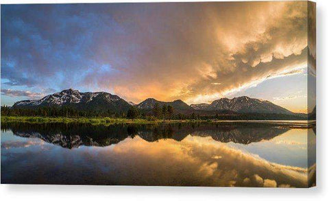 Tahoe Summer Solstice - Canvas Print-12.000" x 6.250"-Lake Tahoe Prints