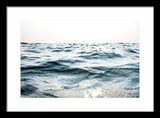 Tahoe Texture - Framed Print