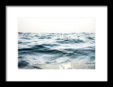 Tahoe Texture - Framed Print