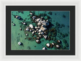 Tahoe Turquoise - Framed Print