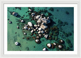 Tahoe Turquoise - Framed Print