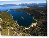 Tahome - Canvas Print-10.000" x 6.625"-Lake Tahoe Prints