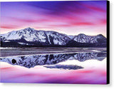 Tallac Reflections, Lake Tahoe - Canvas Print-10.000" x 6.750"-Lake Tahoe Prints
