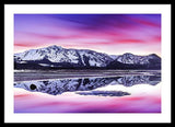 Tallac Reflections, Lake Tahoe - Framed Print