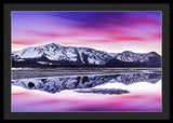 Tallac Reflections, Lake Tahoe - Framed Print