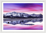 Tallac Reflections, Lake Tahoe - Framed Print