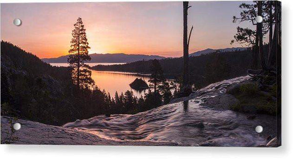 Tangerine Sunrise - Acrylic Print