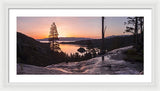 Tangerine Sunrise - Framed Print