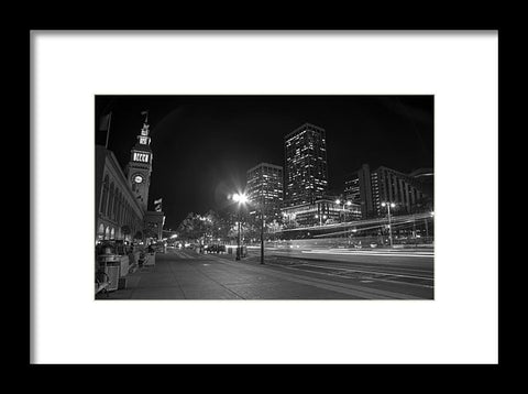 Those City Streets - San Francisco Framed Art by Brad Scott - Framed Print