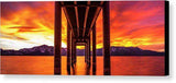 Window Of Perfection - Canvas Print-16.000" x 6.250"-Lake Tahoe Prints