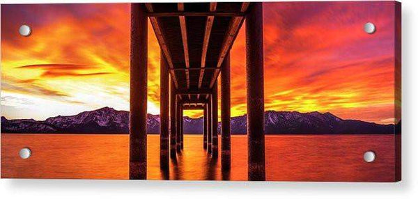 Window Of Perfection - Acrylic Print-Lake Tahoe Prints