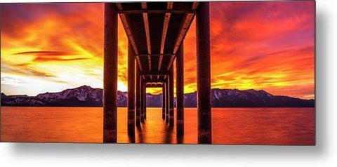 Window Of Perfection - Metal Print-Lake Tahoe Prints