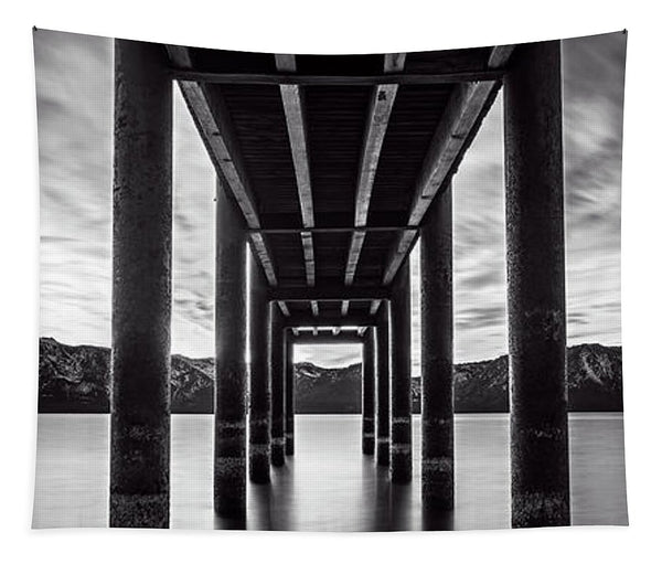 Window Of Perfection Monochromatic - Tapestry