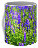 Windy Lupines By Brad Scott - Mug