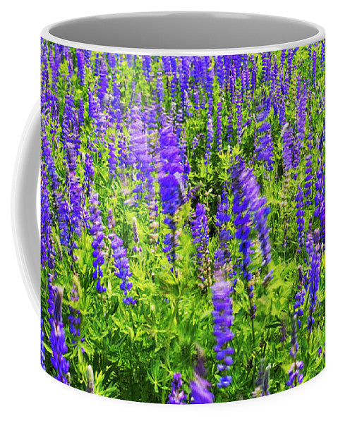 Windy Lupines By Brad Scott - Mug