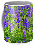Windy Lupines By Brad Scott - Mug
