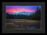Winter Meadow By Brad Scott - Framed Print