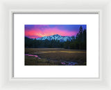 Winter Meadow By Brad Scott - Framed Print