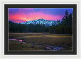 Winter Meadow By Brad Scott - Framed Print
