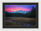 Winter Meadow By Brad Scott - Framed Print