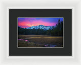 Winter Meadow By Brad Scott - Framed Print