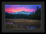 Winter Meadow By Brad Scott - Framed Print