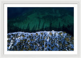 Winter Shores Aerial - Framed Print
