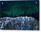 Winter Shores Aerial - Acrylic Print