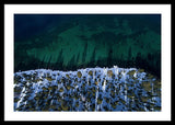 Winter Shores Aerial - Framed Print