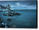 Winter Storm By Brad Scott - Canvas Print-12.000" x 8.000"-Lake Tahoe Prints