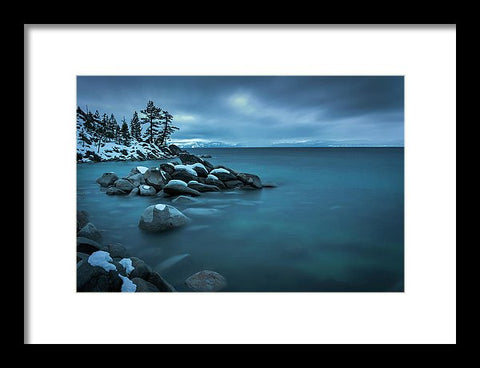 Winter Storm By Brad Scott - Framed Print