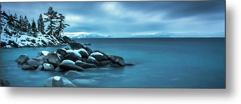 Winter Storm Panorama by Brad Scott - Metal Print