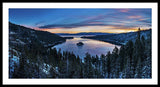 Winters Awakening - Emerald Bay By Brad Scott - Framed Print