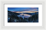 Winters Awakening - Emerald Bay By Brad Scott - Framed Print