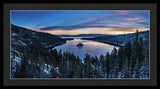 Winters Awakening - Emerald Bay By Brad Scott - Framed Print