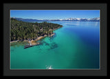Zephyr Point Aerial - Framed Print