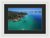 Zephyr Point Aerial - Framed Print
