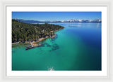 Zephyr Point Aerial - Framed Print