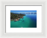 Zephyr Point Aerial - Framed Print