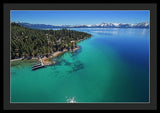 Zephyr Point Aerial - Framed Print