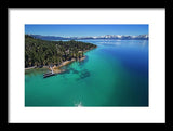 Zephyr Point Aerial - Framed Print