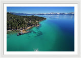 Zephyr Point Aerial - Framed Print