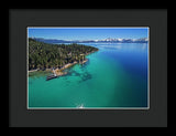 Zephyr Point Aerial - Framed Print