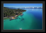 Zephyr Point Aerial - Framed Print