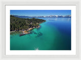 Zephyr Point Aerial - Framed Print