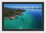 Zephyr Point Aerial - Framed Print