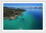 Zephyr Point Aerial - Framed Print