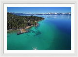 Zephyr Point Aerial - Framed Print