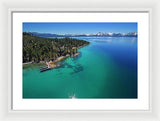 Zephyr Point Aerial - Framed Print