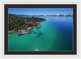 Zephyr Point Aerial - Framed Print